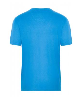 Herren Men's ORGANIC Workwear T-Shirt   OCS Blended Aqua 8732