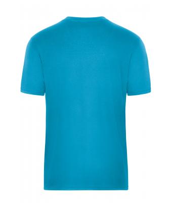 Herren Men's ORGANIC Workwear T-Shirt   OCS Blended Turquoise 8732