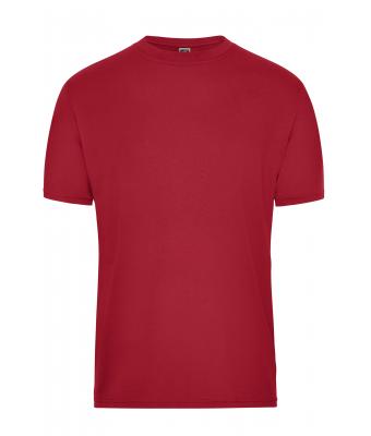 Herren Men's ORGANIC Workwear T-Shirt   OCS Blended Red 8732