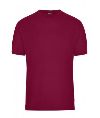 Men Men's Workwear T-Shirt   OCS Blended Wine 8732