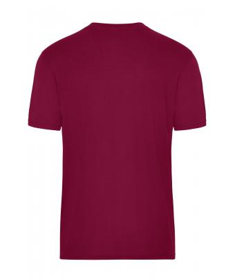 Herren Men's Workwear T-Shirt   OCS Blended Wine 8732