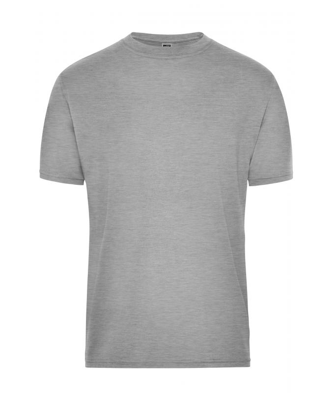 Herren Men's Workwear T-Shirt OCS Blended Grey-heather 8732