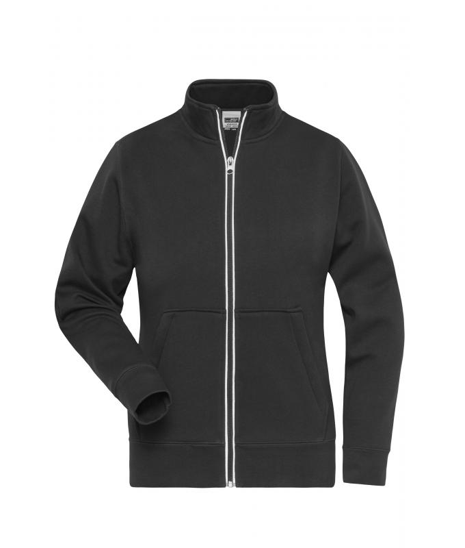Ladies Ladies' Doubleface Work Jacket - SOLID - Black 8729