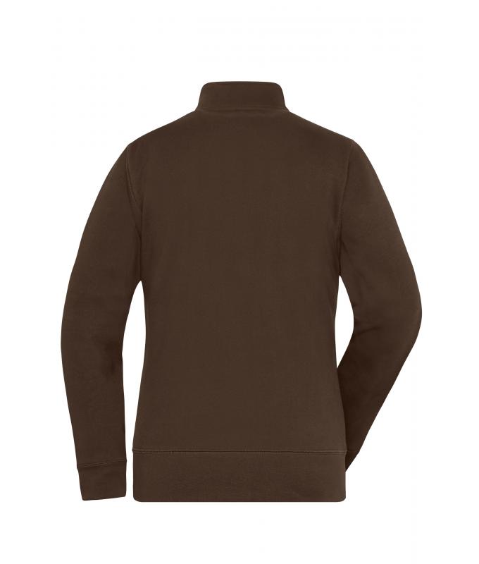 Damen Ladies' Doubleface Work Jacket - SOLID - Brown 8729