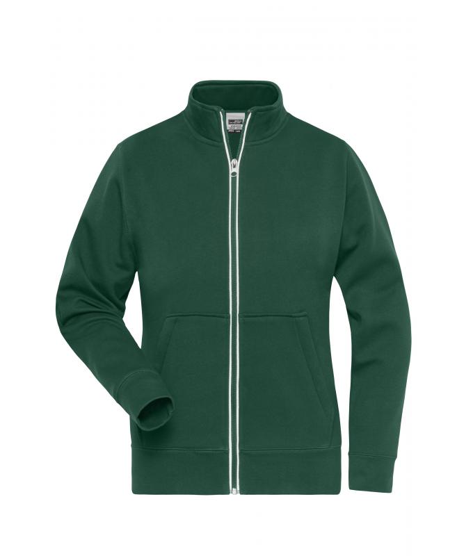 Damen Ladies' Doubleface Work Jacket - SOLID - Dark-green 8729