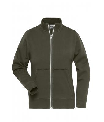 Damen Ladies' Doubleface Work Jacket - SOLID - Olive 8729