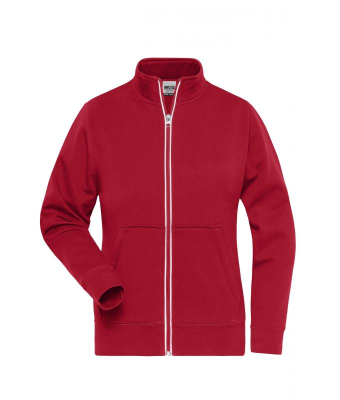 Damen Ladies' Doubleface Work Jacket - SOLID - Red 8729