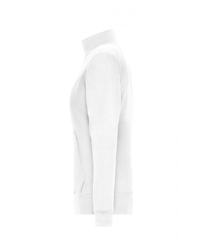 Ladies Ladies' Doubleface Work Jacket - SOLID - White 8729