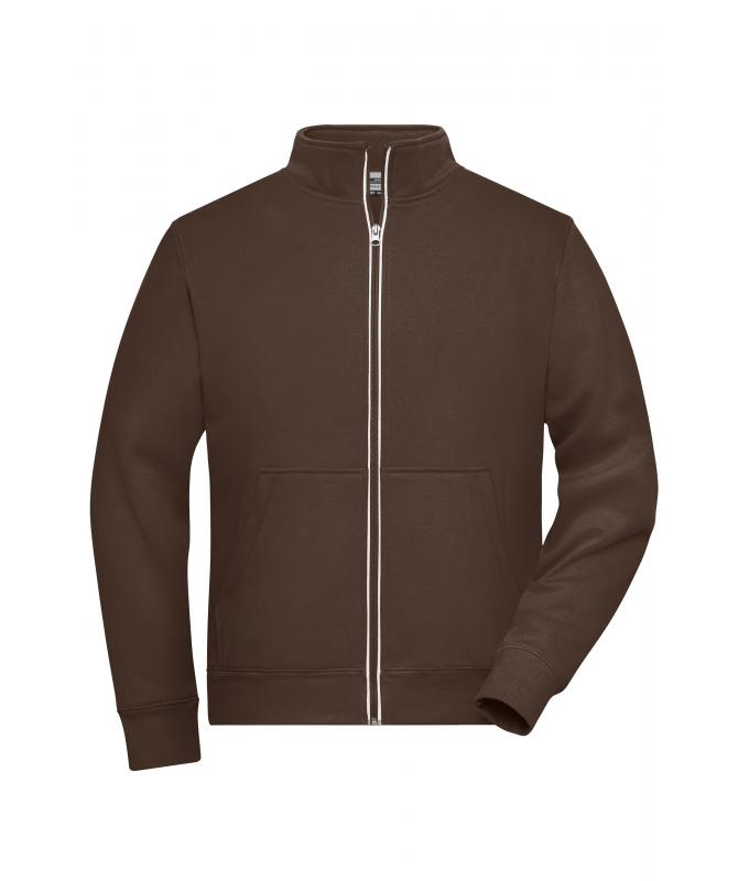 Unisex Doubleface Work Jacket - SOLID - Brown 8730