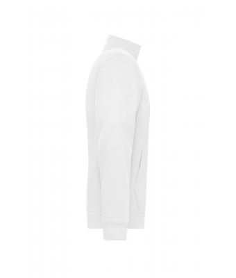 Unisex Doubleface Work Jacket - SOLID - White 8730