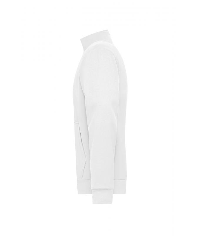 Unisex Doubleface Work Jacket - SOLID - White 8730