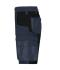 Unisex Workwear Stretch-Bermuda Slim Line   GRS & OCS Blended Carbon/black 10524