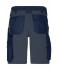 Unisex Workwear Stretch-Bermuda Slim Line Navy/carbon 10524