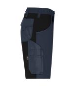 Unisex Workwear Stretch-Bermuda Slim Line GRS & OCS Blended Carbon/black 10524