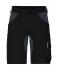 Unisex Workwear Stretch-Bermuda Slim Line Black/carbon 10524