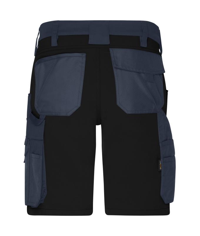 Unisex Workwear Stretch-Bermudas Slim Line GRS & OCS Blended Carbon/black 10524