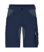 Unisex Workwear Stretch-Bermudas Slim Line GRS & OCS Blended Navy/carbon 10524