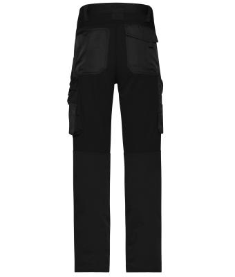 Unisex Workwear Stretch-Pants Slim Line   GRS & OCS Blended Black/black 10431