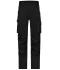 Unisex Workwear Stretch-Pants Slim Line   GRS & OCS Blended Black/black 10431