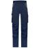 Unisex Workwear Stretch-Pants Slim Line   GRS & OCS Blended Navy/carbon 10431