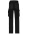 Unisex Workwear Stretch-Pants Slim Line   GRS & OCS Blended Black/black 10431