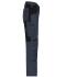 Unisex Workwear Stretch-Pants Slim Line   GRS & OCS Blended Carbon/black 10431