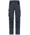 Unisex Workwear Stretch-Pants Slim Line   GRS & OCS Blended Carbon/black 10431