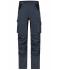 Unisex Workwear Stretch-Pants Slim Line Carbon/black 10431