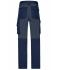 Unisex Workwear Stretch-Pants Slim Line Navy/carbon 10431