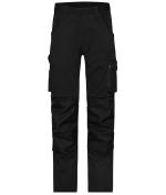 Unisex Workwear Stretch-Pants Slim Line GRS & OCS Blended Black/black 10431