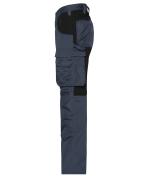 Unisex Workwear Stretch-Pants Slim Line GRS & OCS Blended Carbon/black 10431