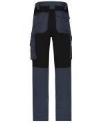 Unisex Workwear Stretch-Pants Slim Line GRS & OCS Blended Carbon/black 10431