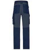 Unisex Workwear Stretch-Pants Slim Line GRS & OCS Blended Navy/carbon 10431
