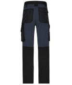 Unisex Workwear Stretch-Pants Slim Line GRS & OCS Blended Black/carbon 10431