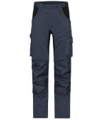 Unisex Workwear Stretch-Pants Slim Line GRS & OCS Blended Carbon/black 10431