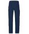 Unisex Workwear Pants 4-Way Stretch Slim Line Navy 10432