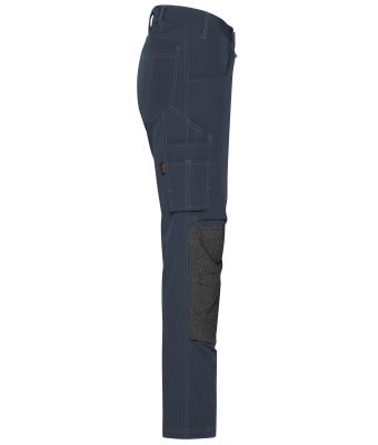 Unisex Workwear Pants 4-Way Stretch Slim Line Carbon 10432