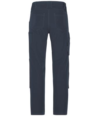 Unisex Workwear Pants 4-Way Stretch Slim Line Carbon 10432
