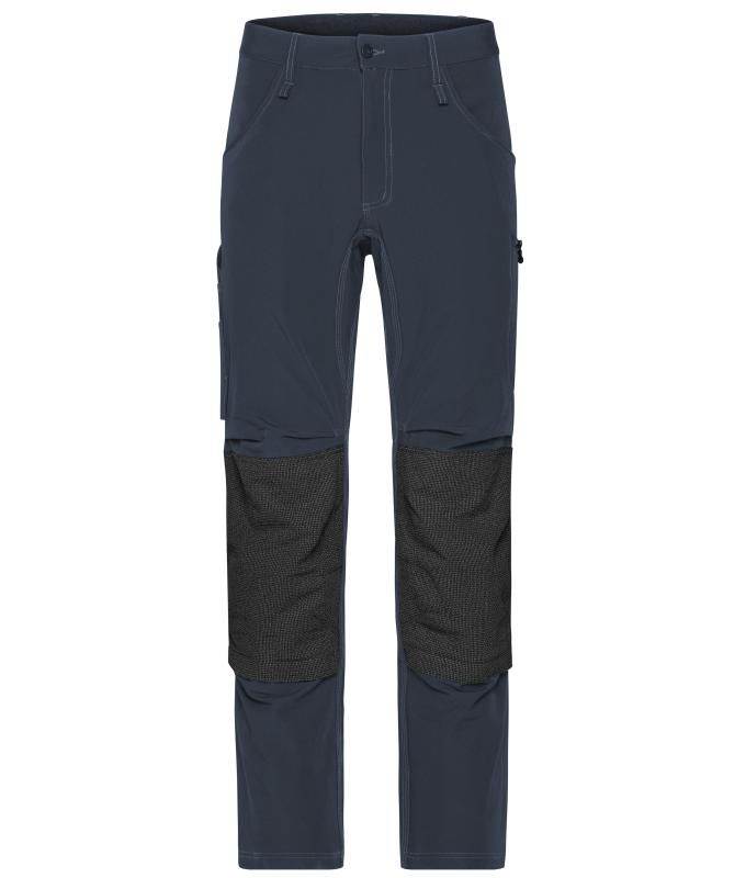 Unisex Workwear Pants 4-Way Stretch Slim Line Carbon 10432