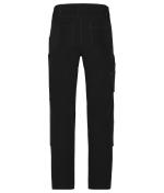 Unisex Workwear Pants 4-Way Stretch Slim Line Black 10432