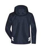 Unisex Hardshell Workwear Jacket   GRS Navy/carbon 10433