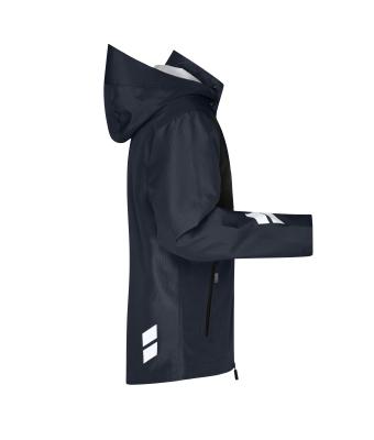 Unisex Hardshell Workwear Jacket   GRS Carbon/black 10433