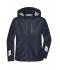 Unisex Hardshell Workwear Jacket Navy/carbon 10433