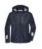 Unisex Hardshell Workwear Jacket GRS Navy/carbon 10433