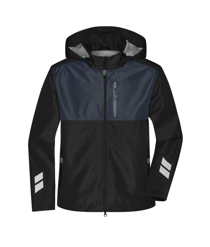 Unisex Hardshell Workwear Jacket GRS Black/carbon 10433