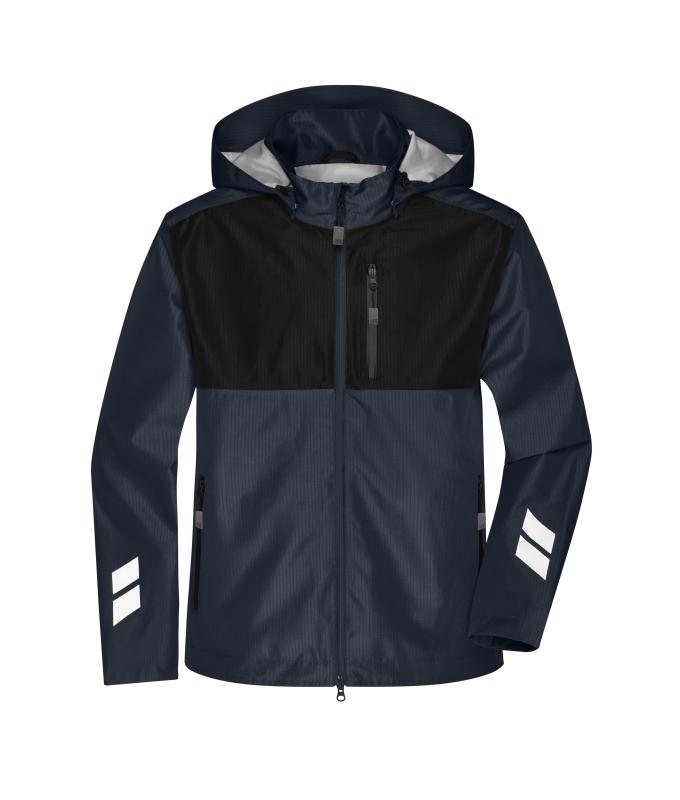 Unisex Hardshell Workwear Jacket GRS Carbon/black 10433
