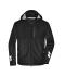 Unisex Padded Hardshell Workwear Jacket   GRS Black/black 10434