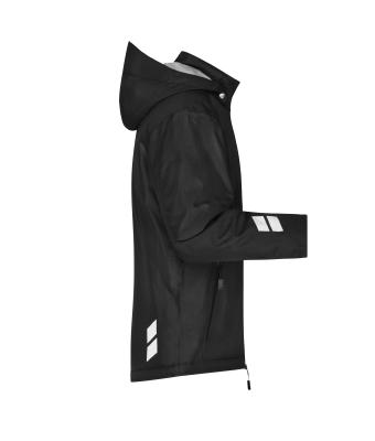 Unisex Padded Hardshell Workwear Jacket   GRS Black/black 10434