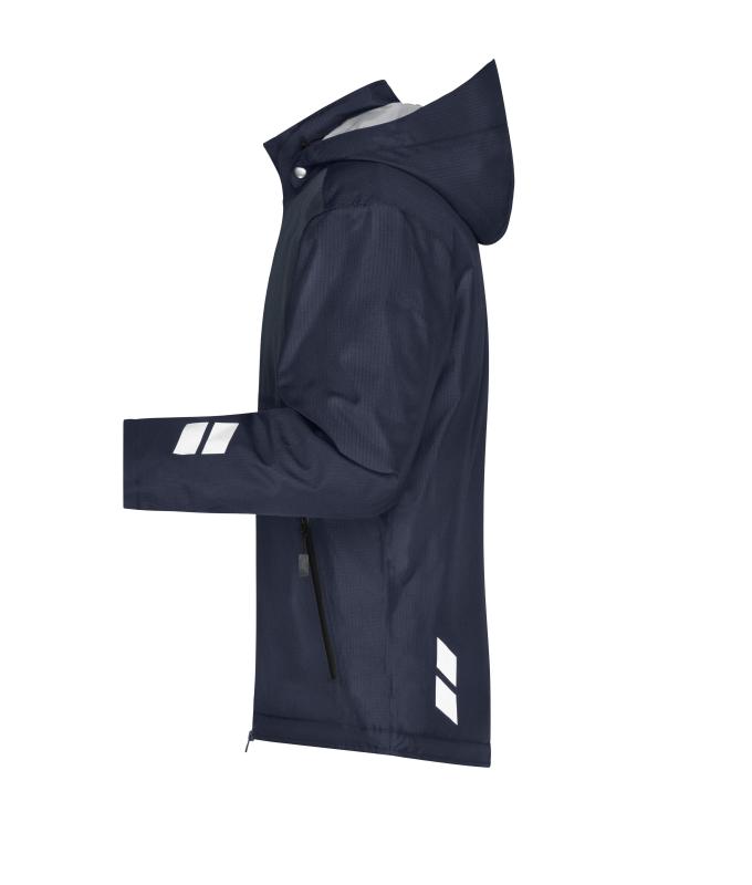 Unisex Padded Hardshell Workwear Jacket GRS Navy/carbon 10434