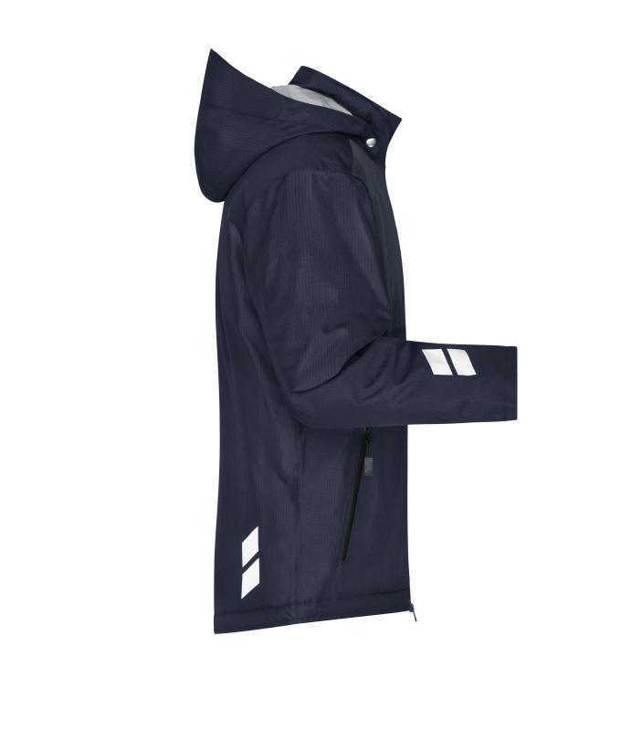 Unisex Padded Hardshell Workwear Jacket GRS Navy/carbon 10434